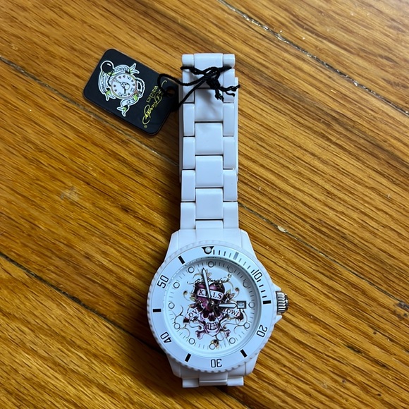 Ed Hardy Other - Ed Hardy Watch New With Tag White